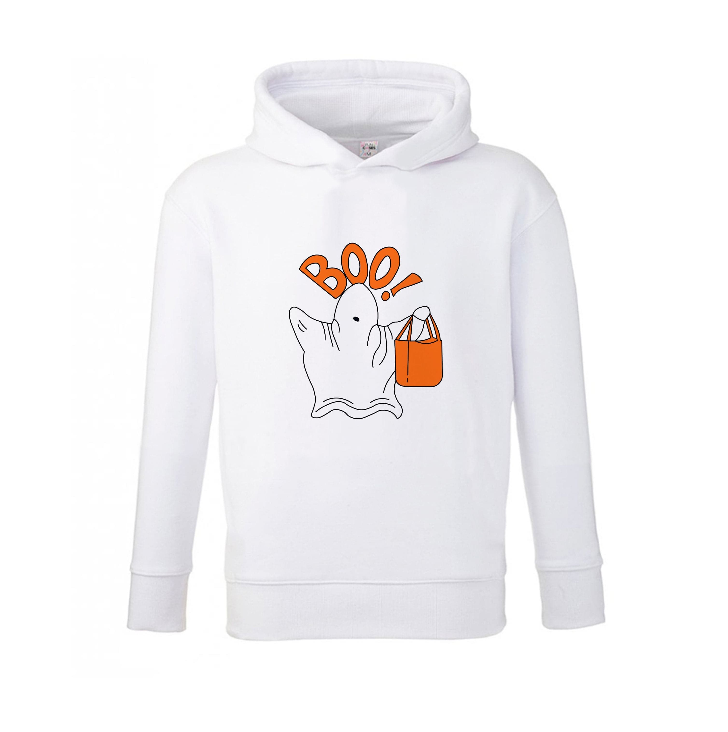 Ghost Boo! - Halloween Kids Hoodie