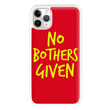 No Bothers Given - Winnie Disney Phone Case