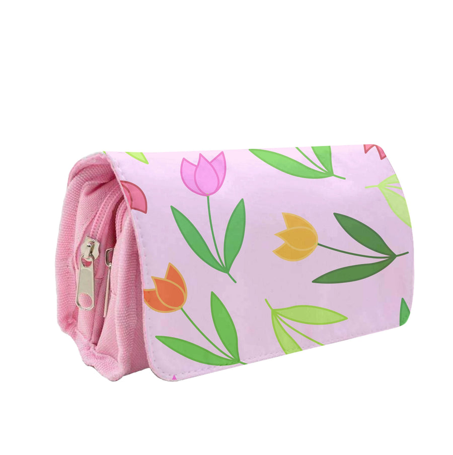 Tulips - Spring Patterns Pencil Case
