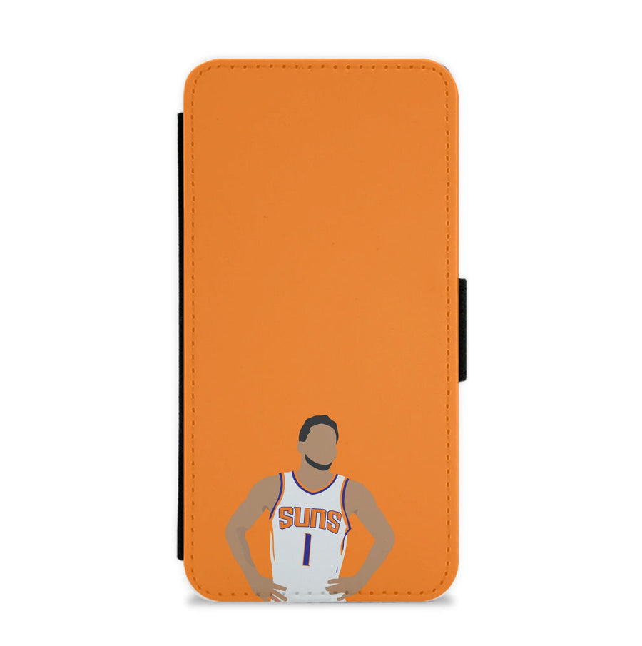 Devin Booker - Basketball Flip / Wallet Phone Case