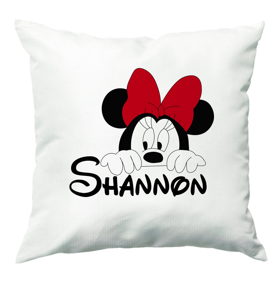 Minnie Mouse - Personalised Disney  Cushion