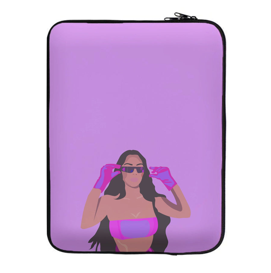 Purple & pink - Kim Kardashian Laptop Sleeve