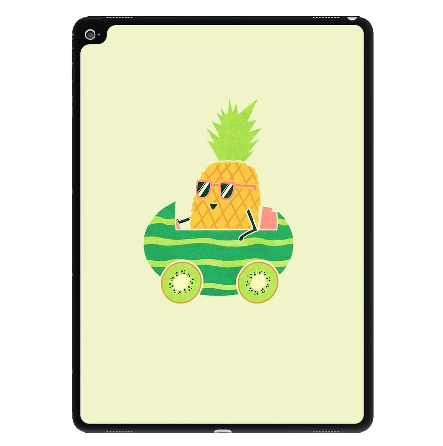 Summer Drive Pineapple iPad Case