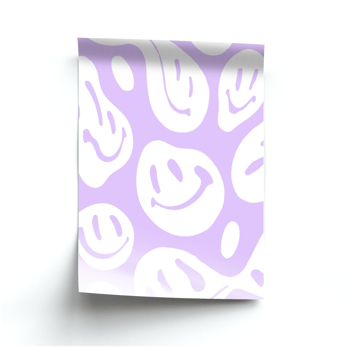 Trippn Smiley - Purple Poster