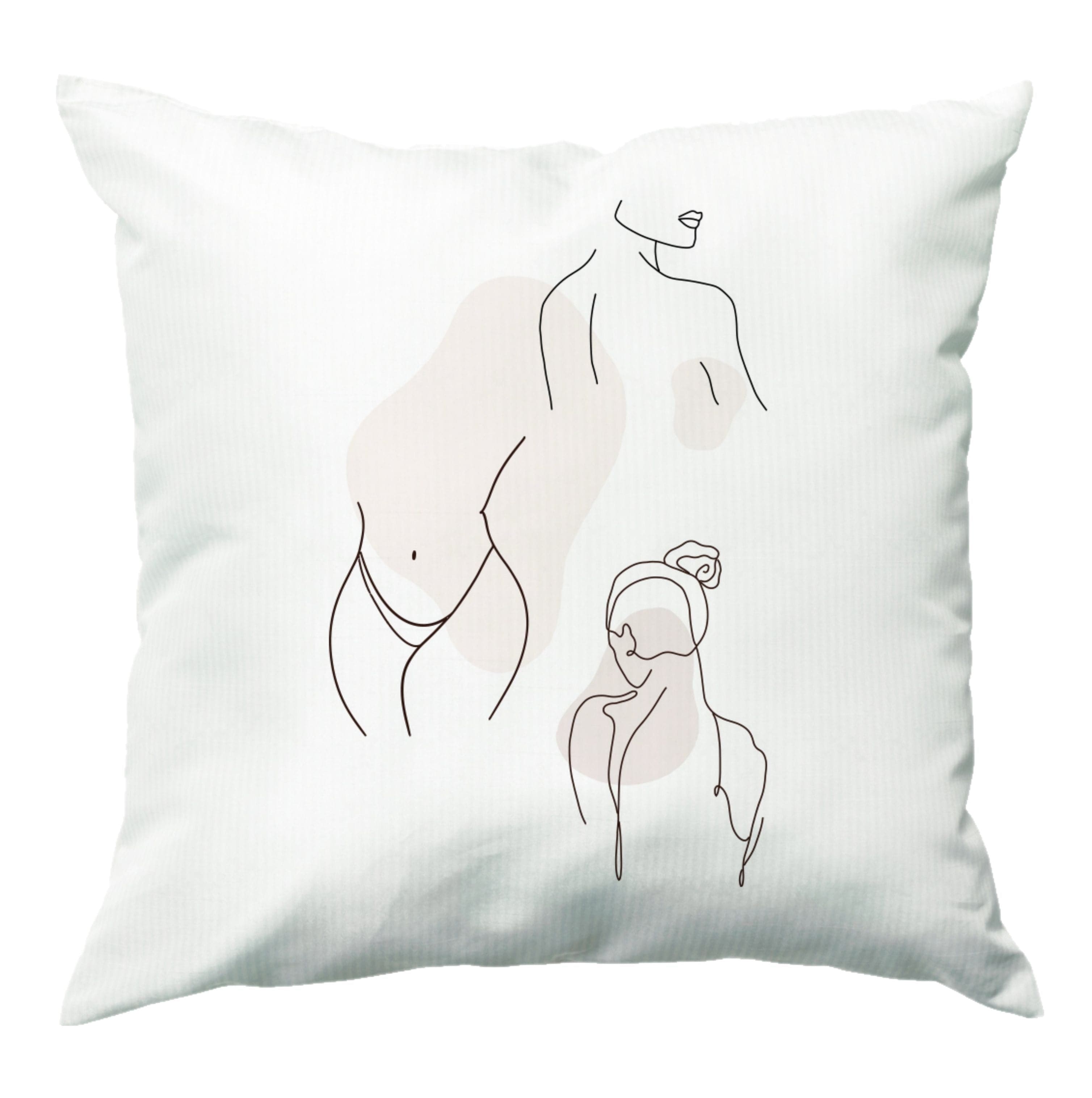 Silouhette nude Cushion