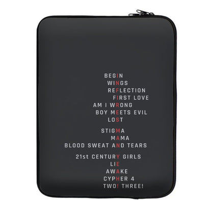 Wings Theory : Infires - K Pop Laptop Sleeve