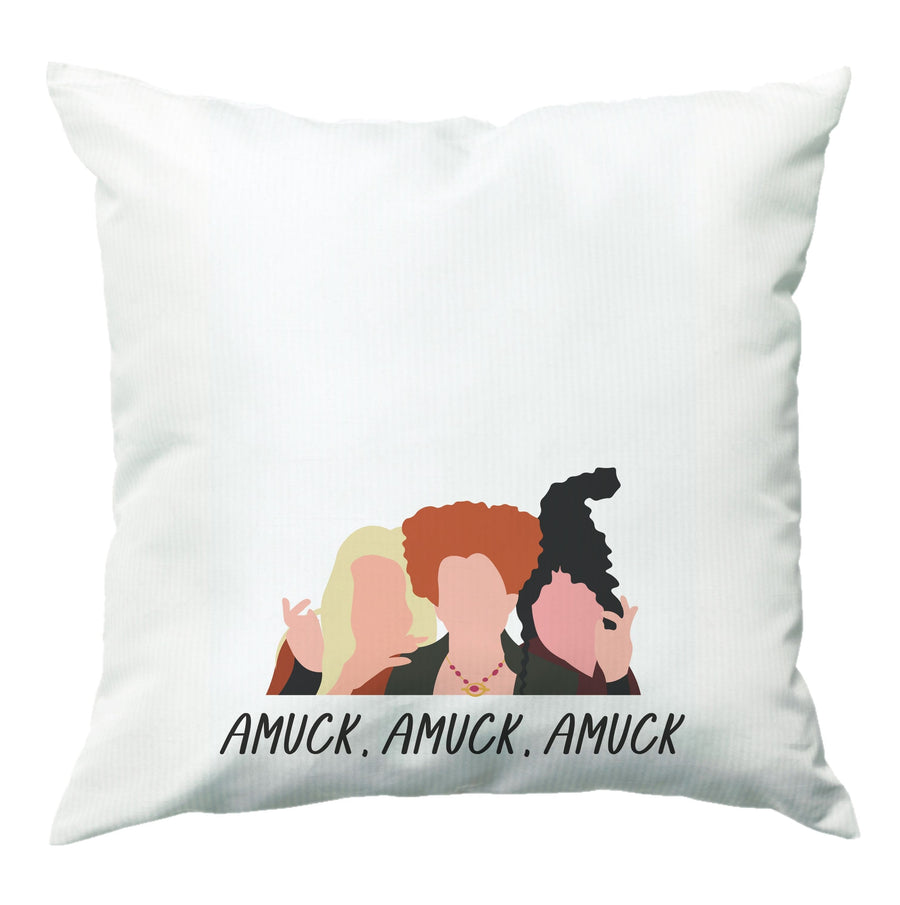 Amuck, Amuck, Amuck - Hocus Pocus Cushion