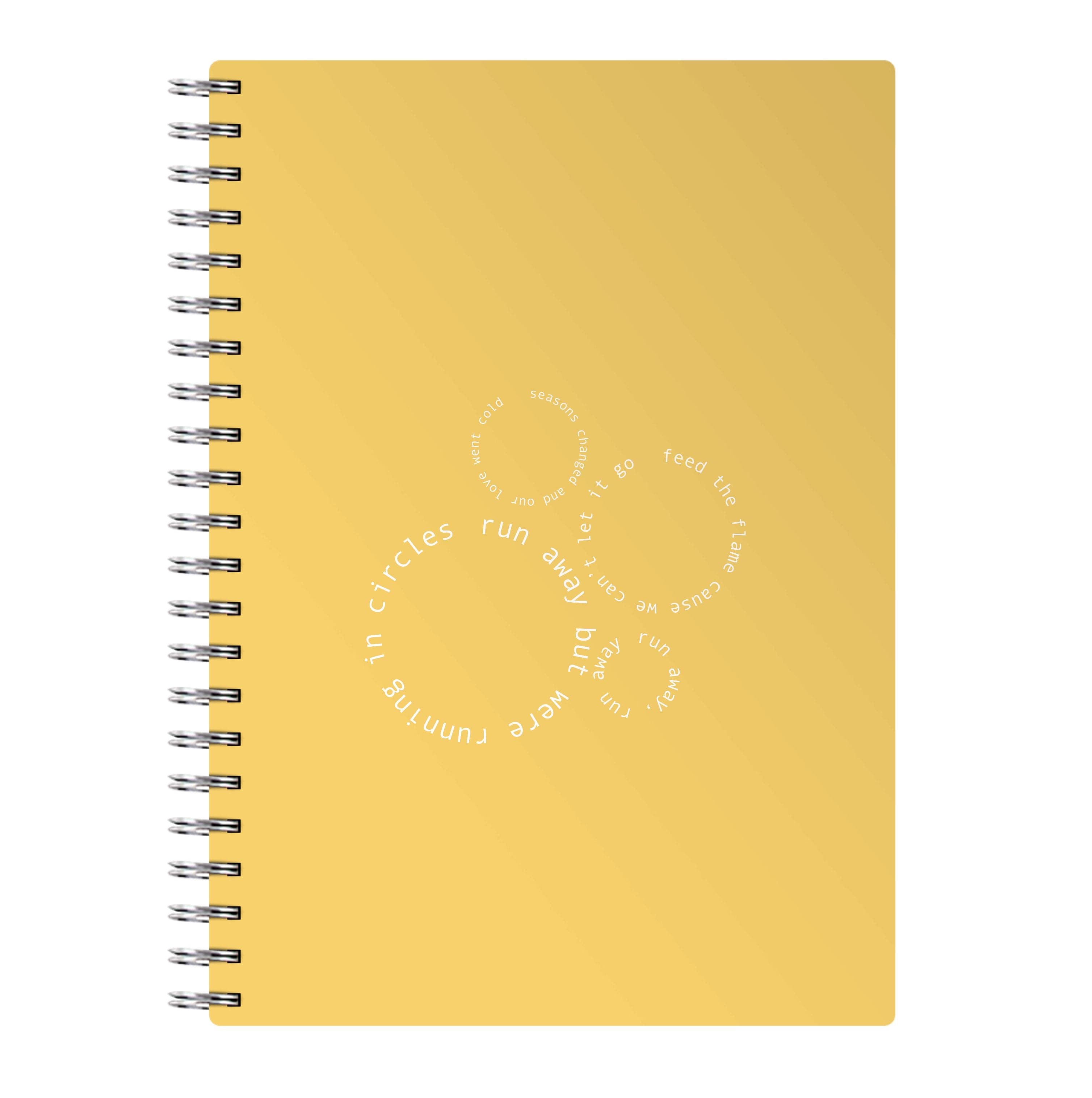 Running In Circles - Post Notebook