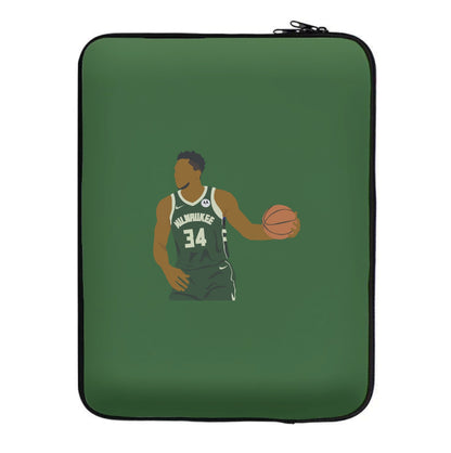 Giannis - Basketball Laptop Sleeve