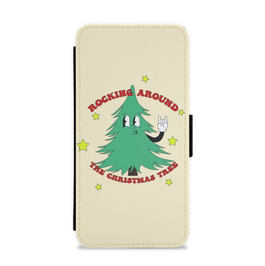 Rocking Around The Christmas Tree - Christmas Songs Flip / Wallet Phone Case
