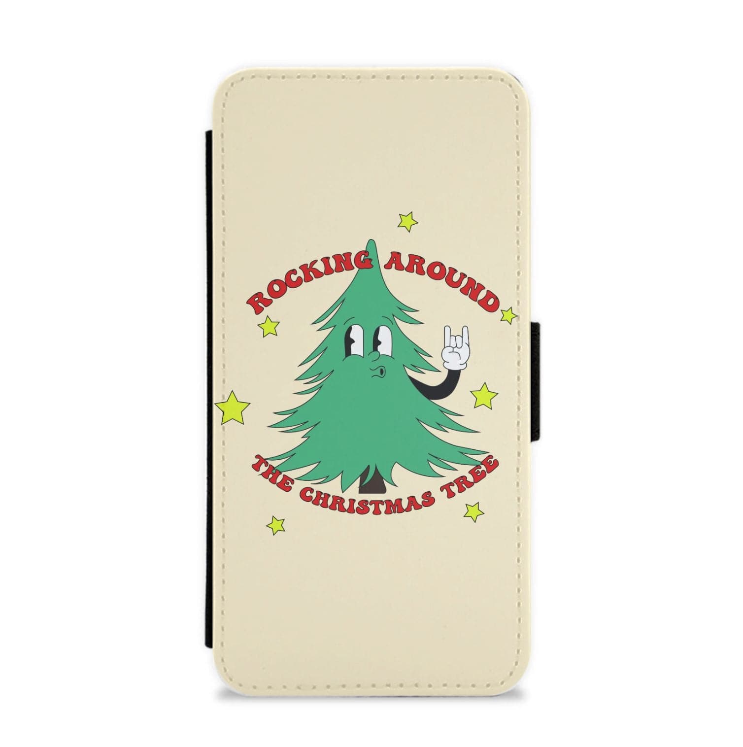 Rocking Around The Christmas Tree - Christmas Songs Flip / Wallet Phone Case