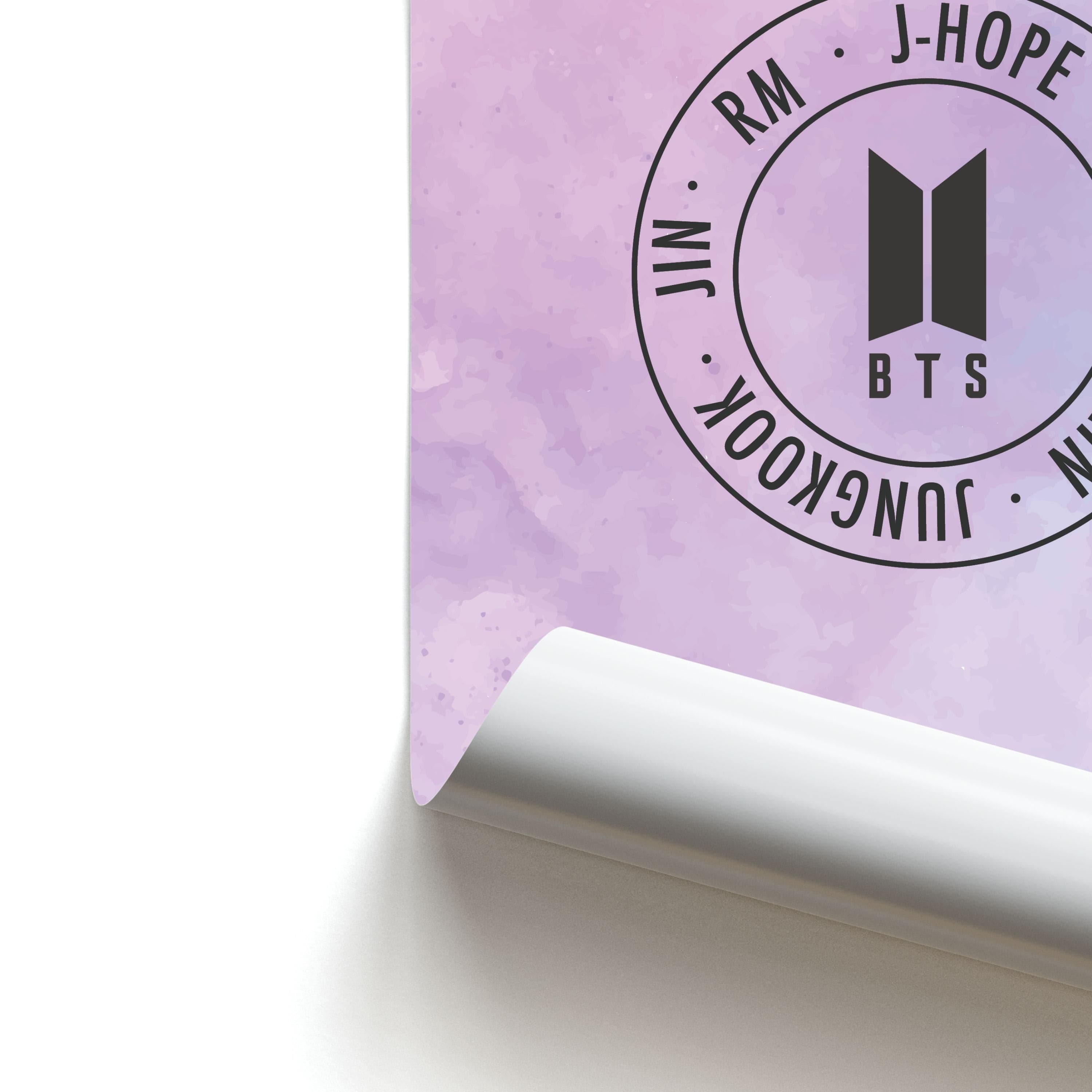 Galaxy Logo - BTS Poster