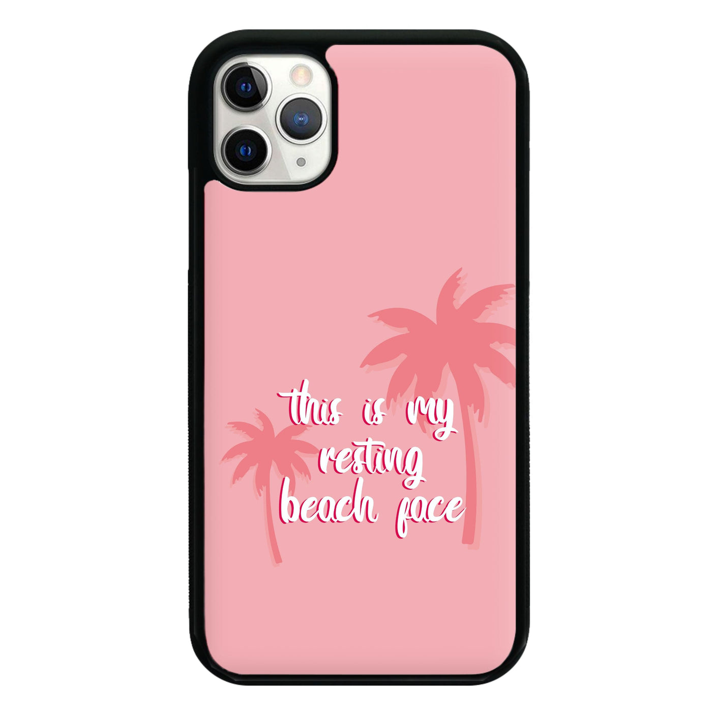 This Is My Resting Beach Face - Summer Quotes Phone Case