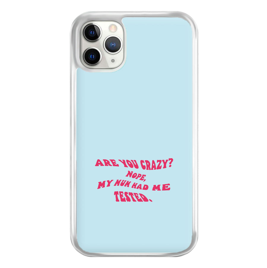 Are You Crazy? - Young Sheldon Phone Case