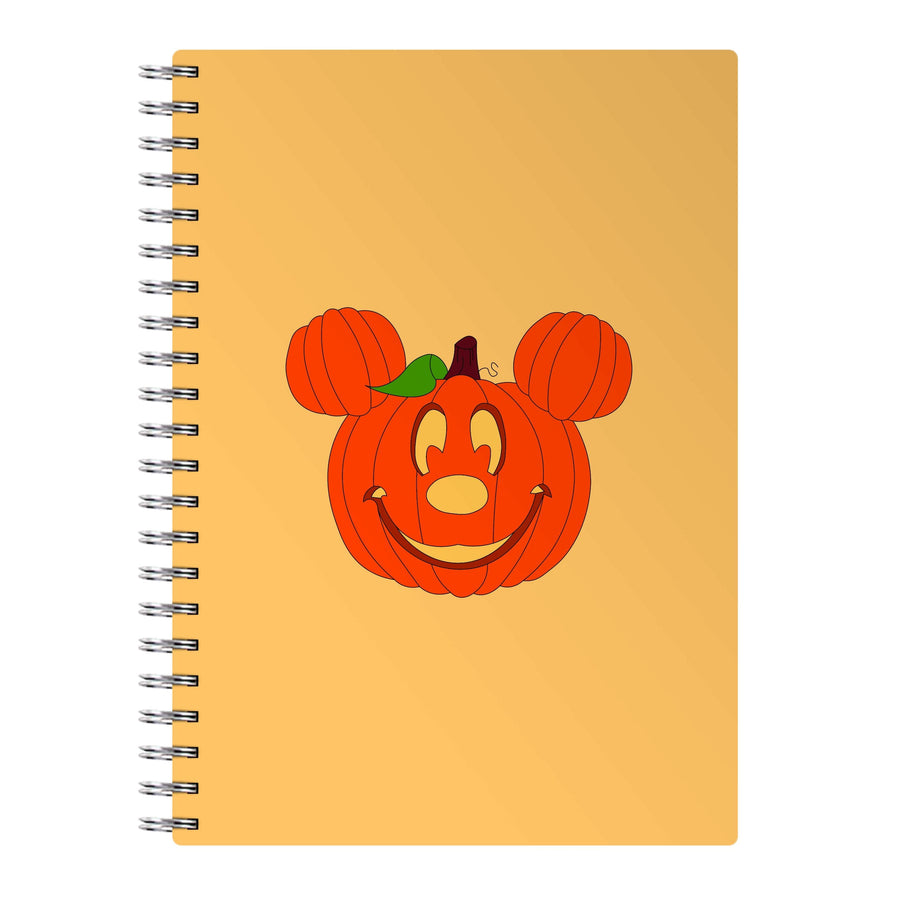 Mickey Mouse Pumpkin - Disney Halloween Notebook