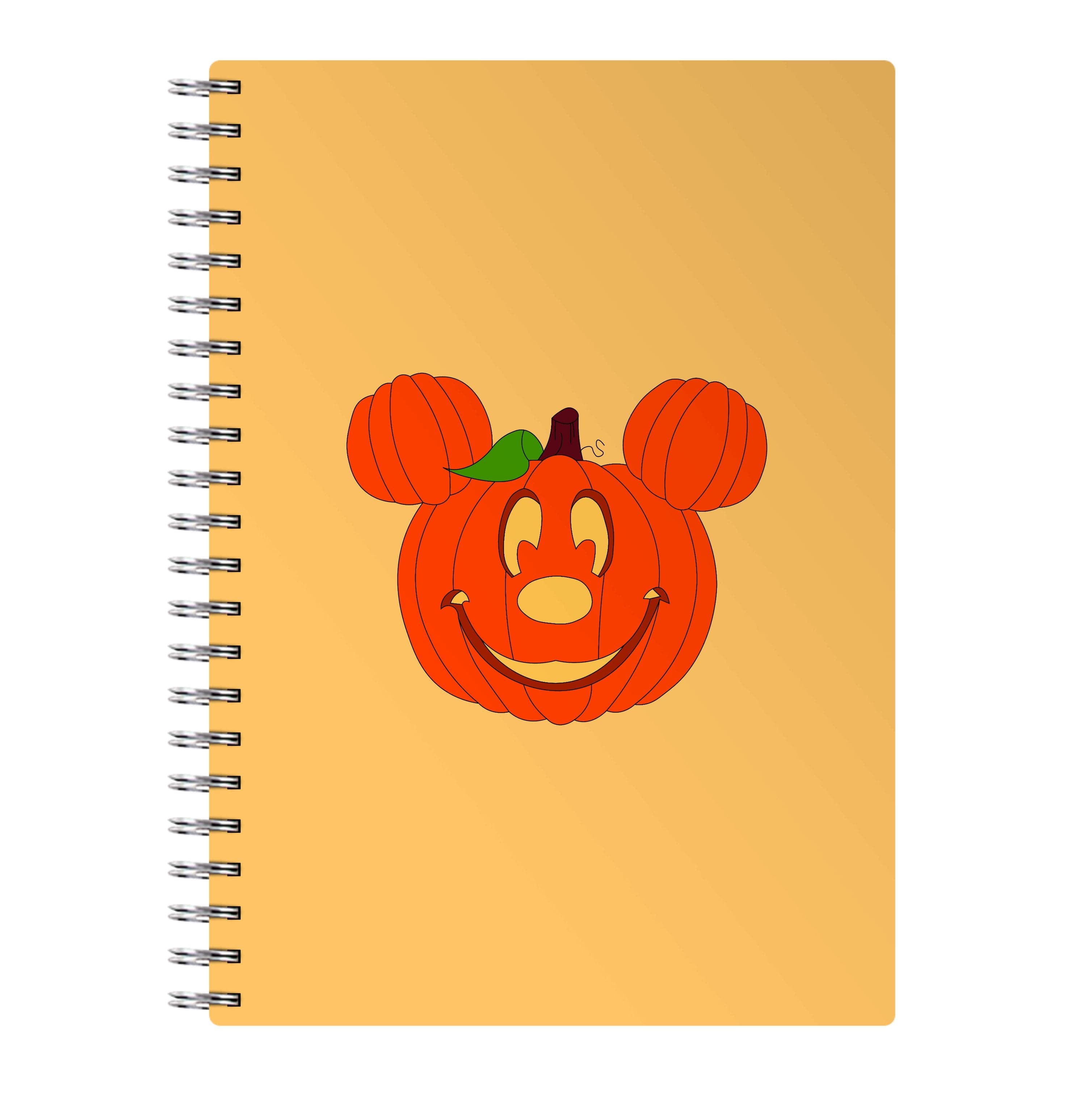 Mouse Pumpkin Halloween Notebook