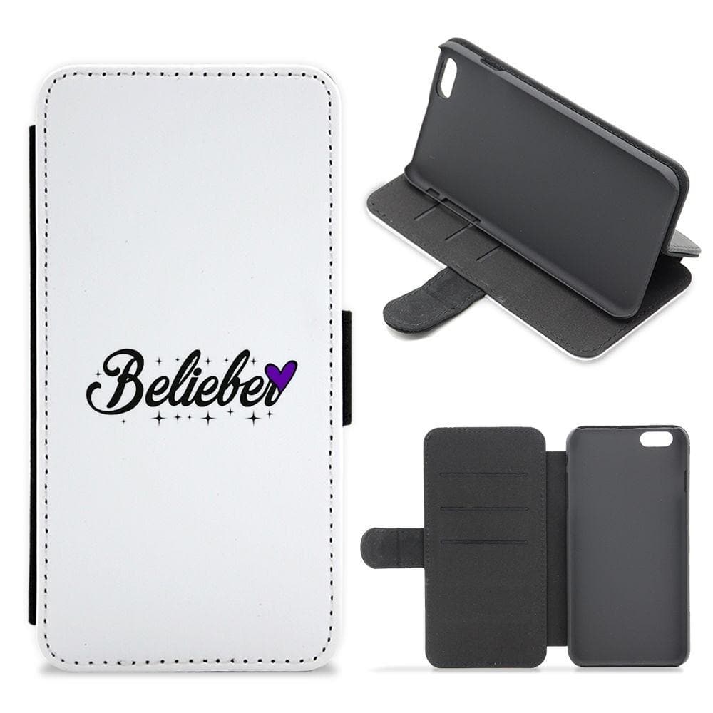 Belieber Signature - Justin Bieber Flip / Wallet Phone Case - Fun Cases