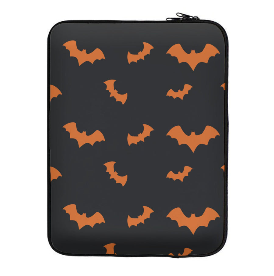 Orange Bat Laptop Sleeve