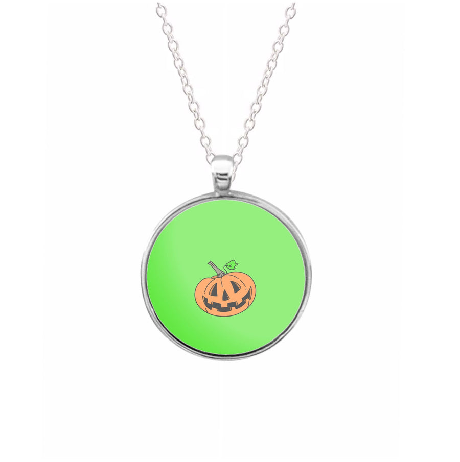 Pumpkin Green - Halloween Necklace