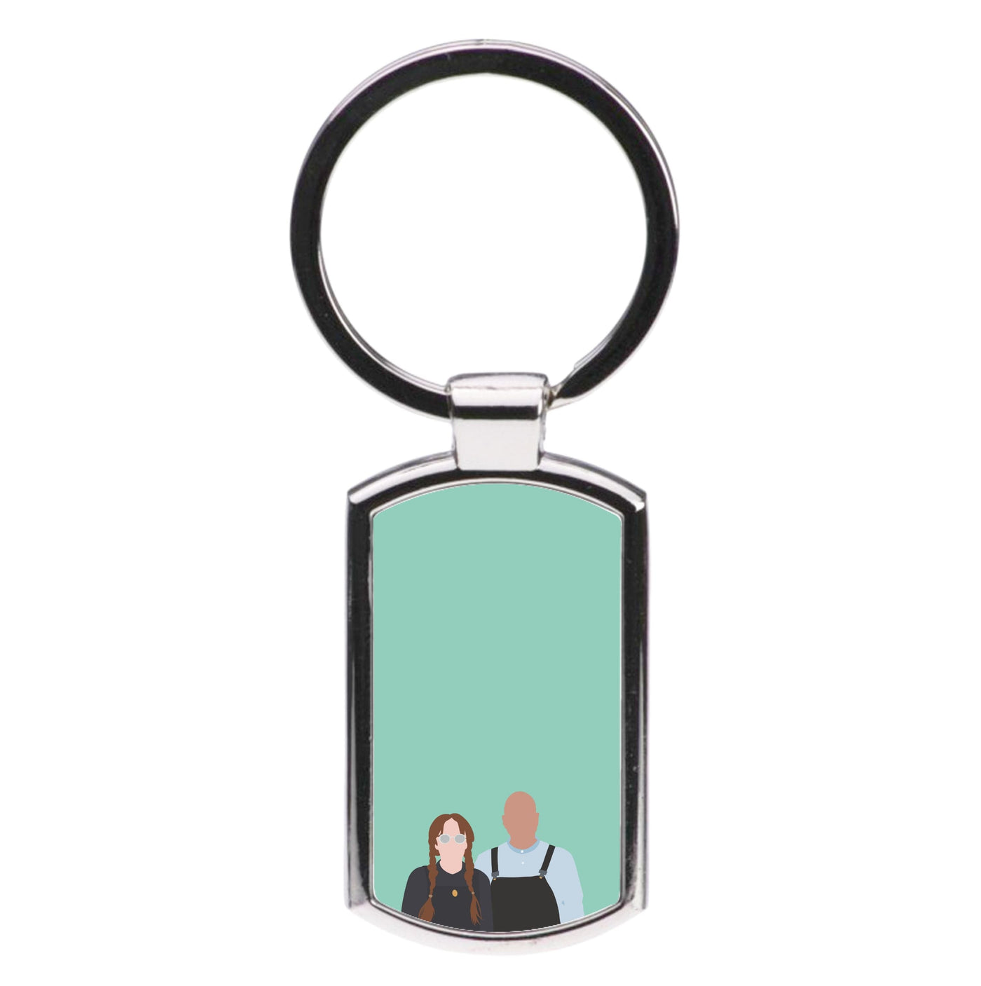 Pearl and Jasper Winslow - The Watcher Luxury Keyring