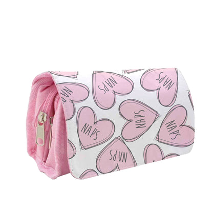 Nap Hearts, Tumblr Inspired Pencil Case