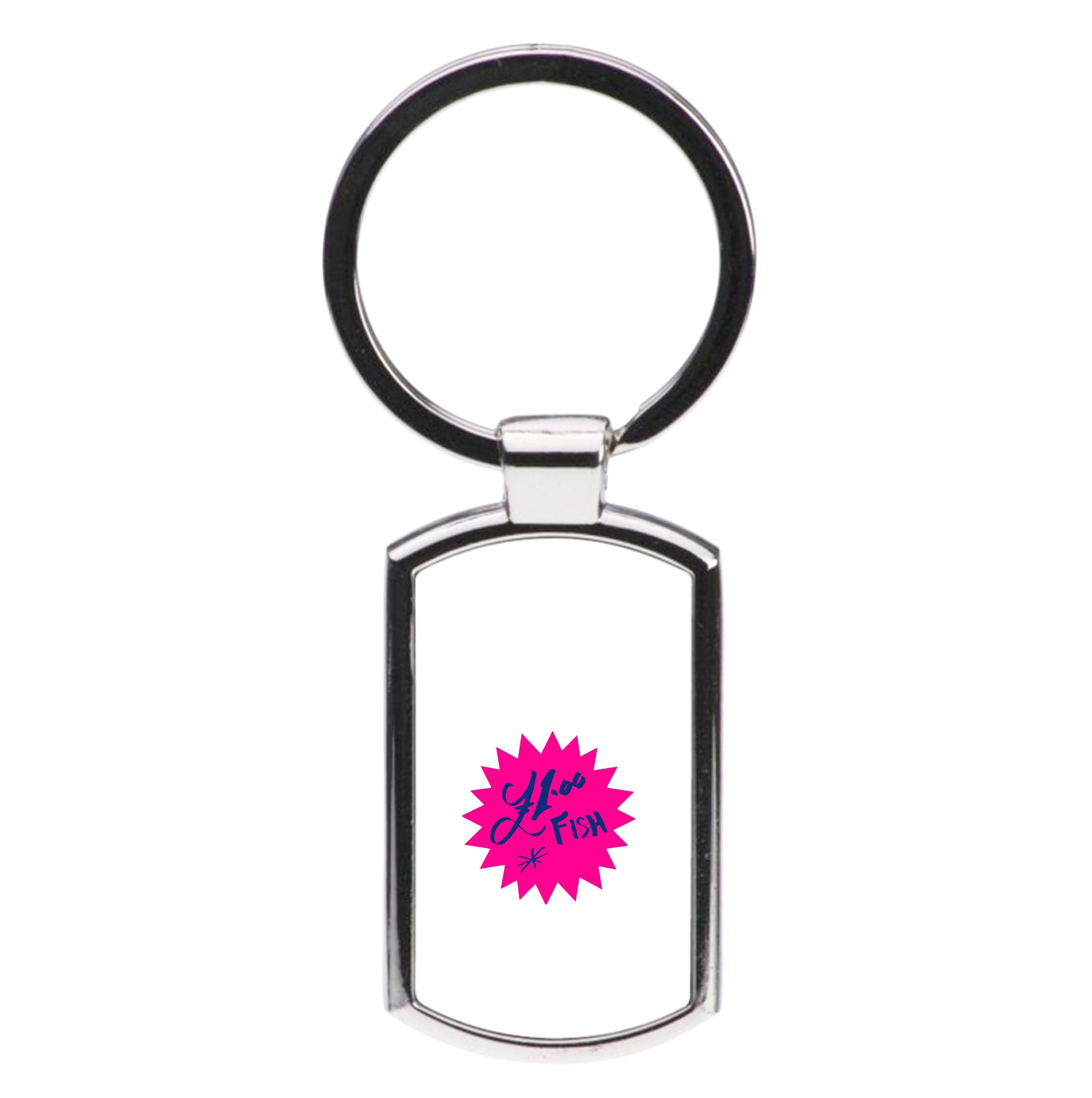 One Pound Fish - British Pop Culture Luxury Keyring