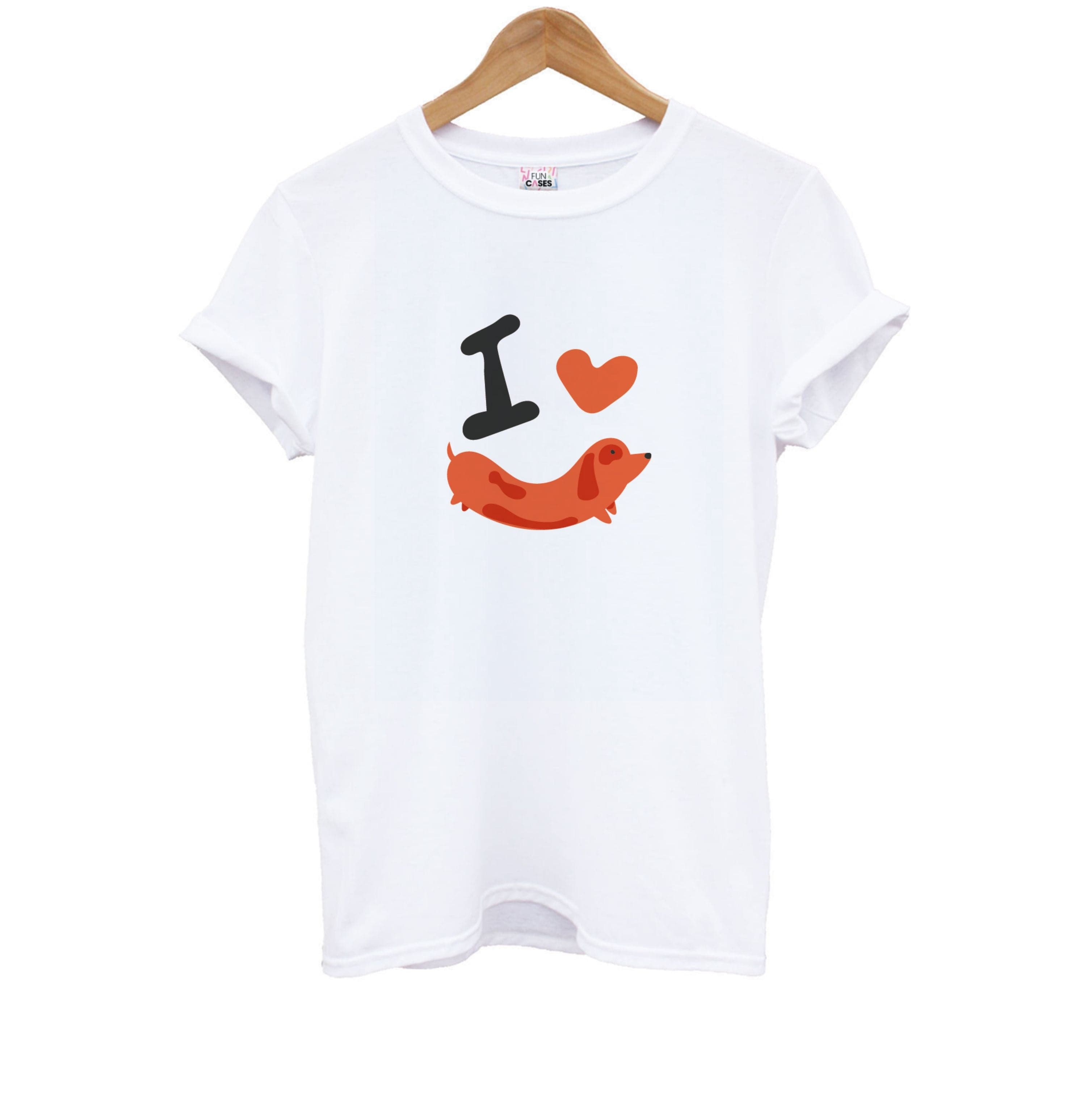 I love Dachshunds Kids T-Shirt