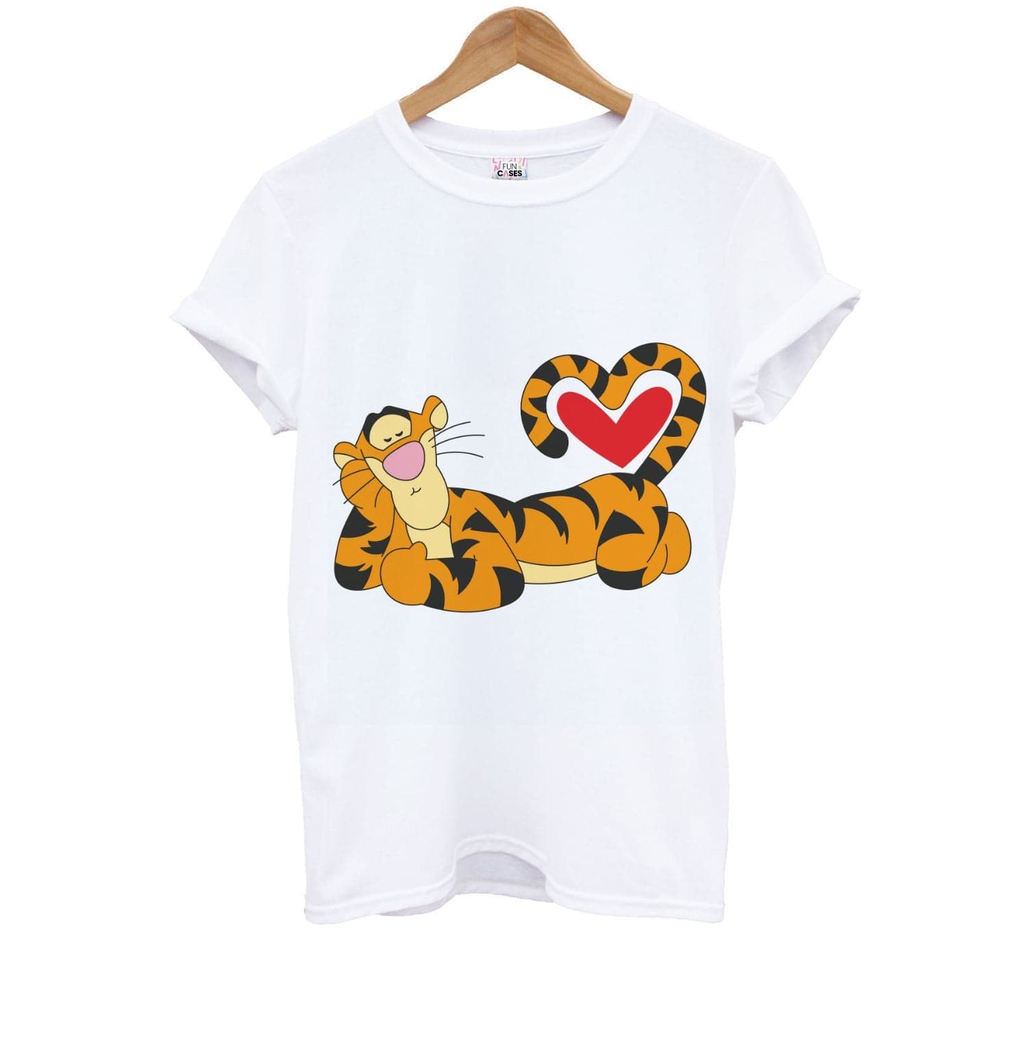 Tiger Valentine's Kids T-Shirt