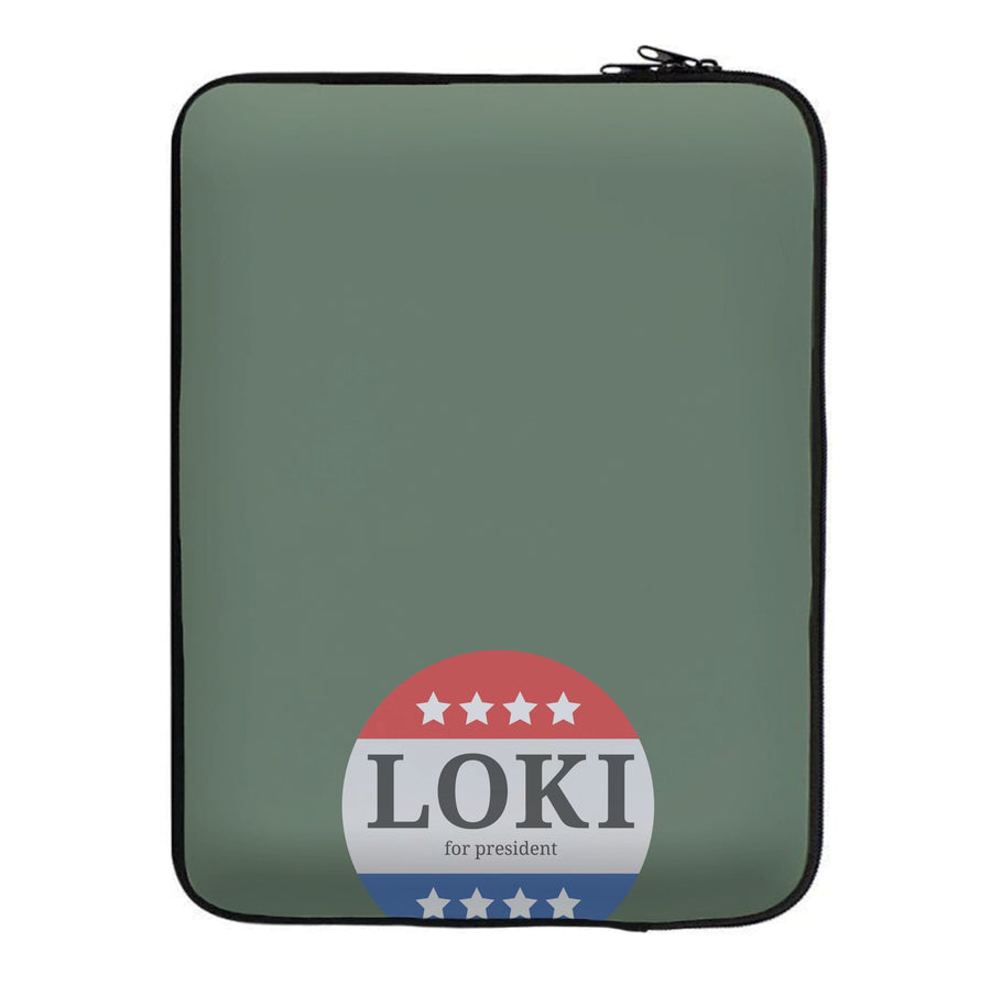 Loki For President - Loki Laptop Sleeve