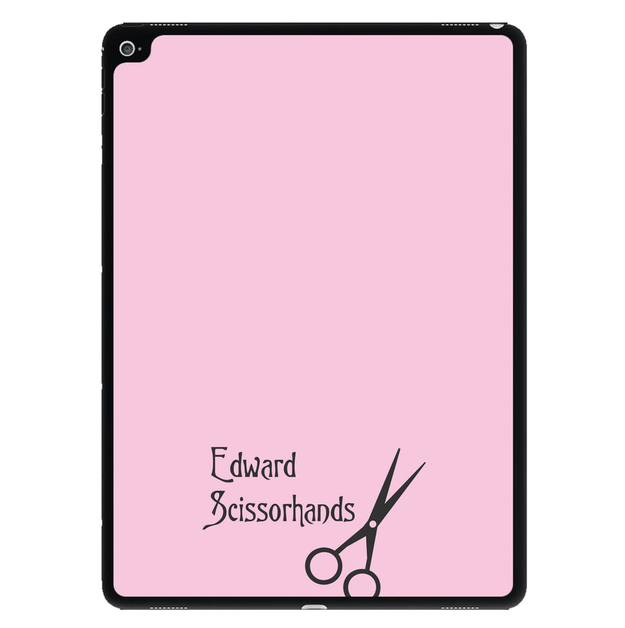 Name - Edward Scissorhands iPad Case