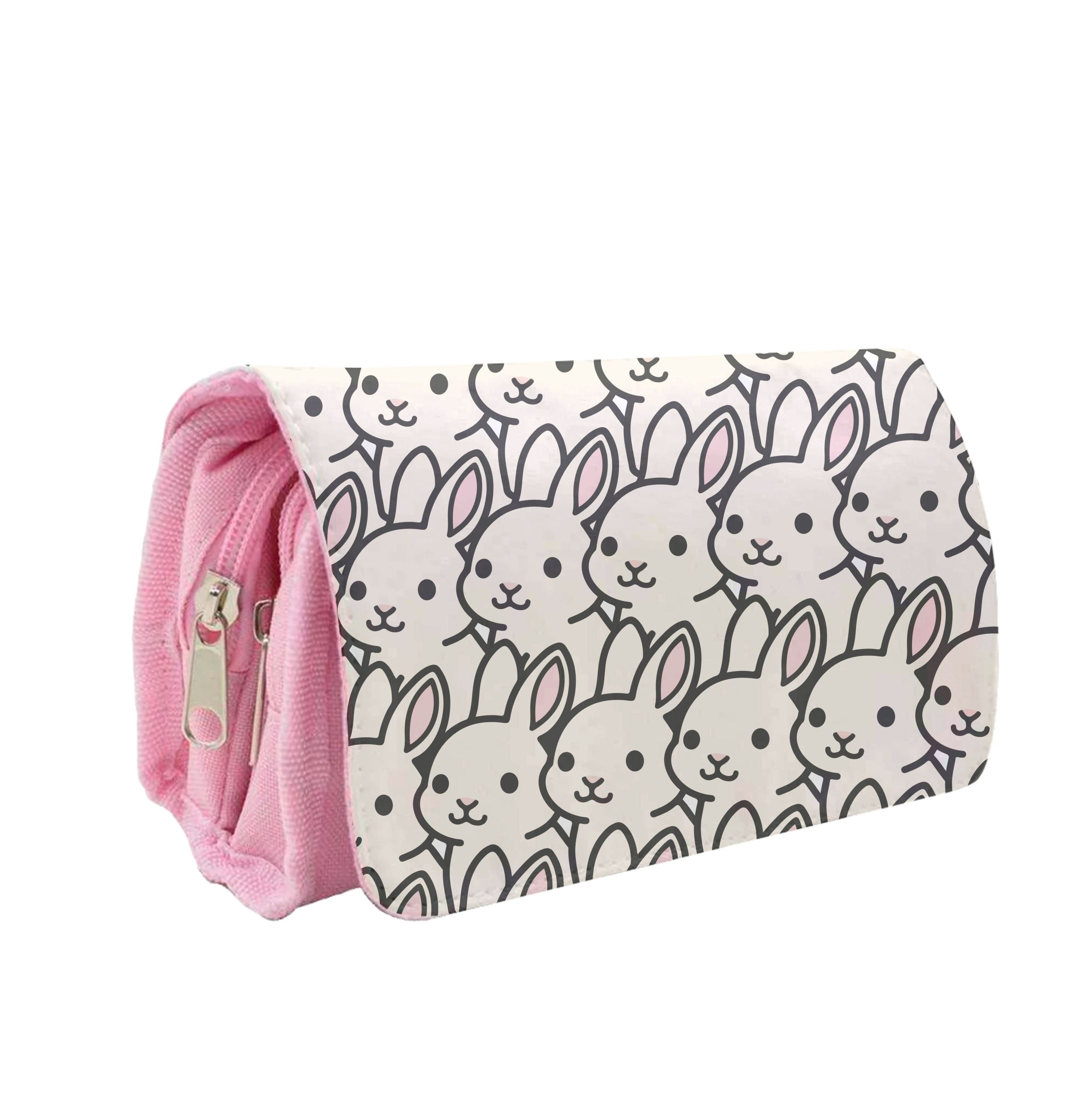 Bunny Rabbit Pattern Pencil Case