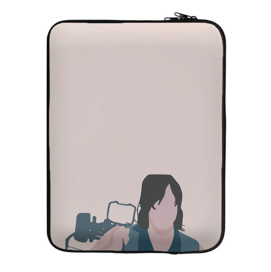 Daryl And His Crossbow - The Walking Dead Laptop Sleeve