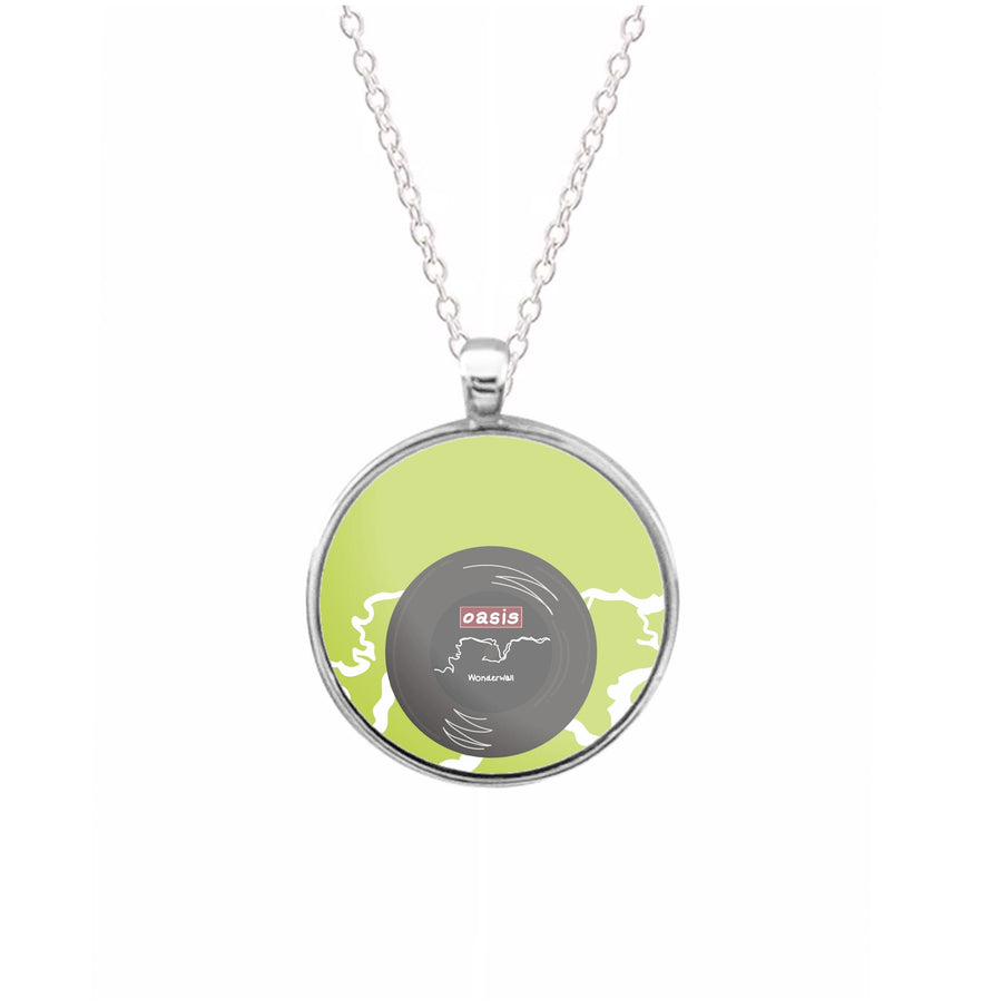 Wonderwall Record - Oasis Necklace