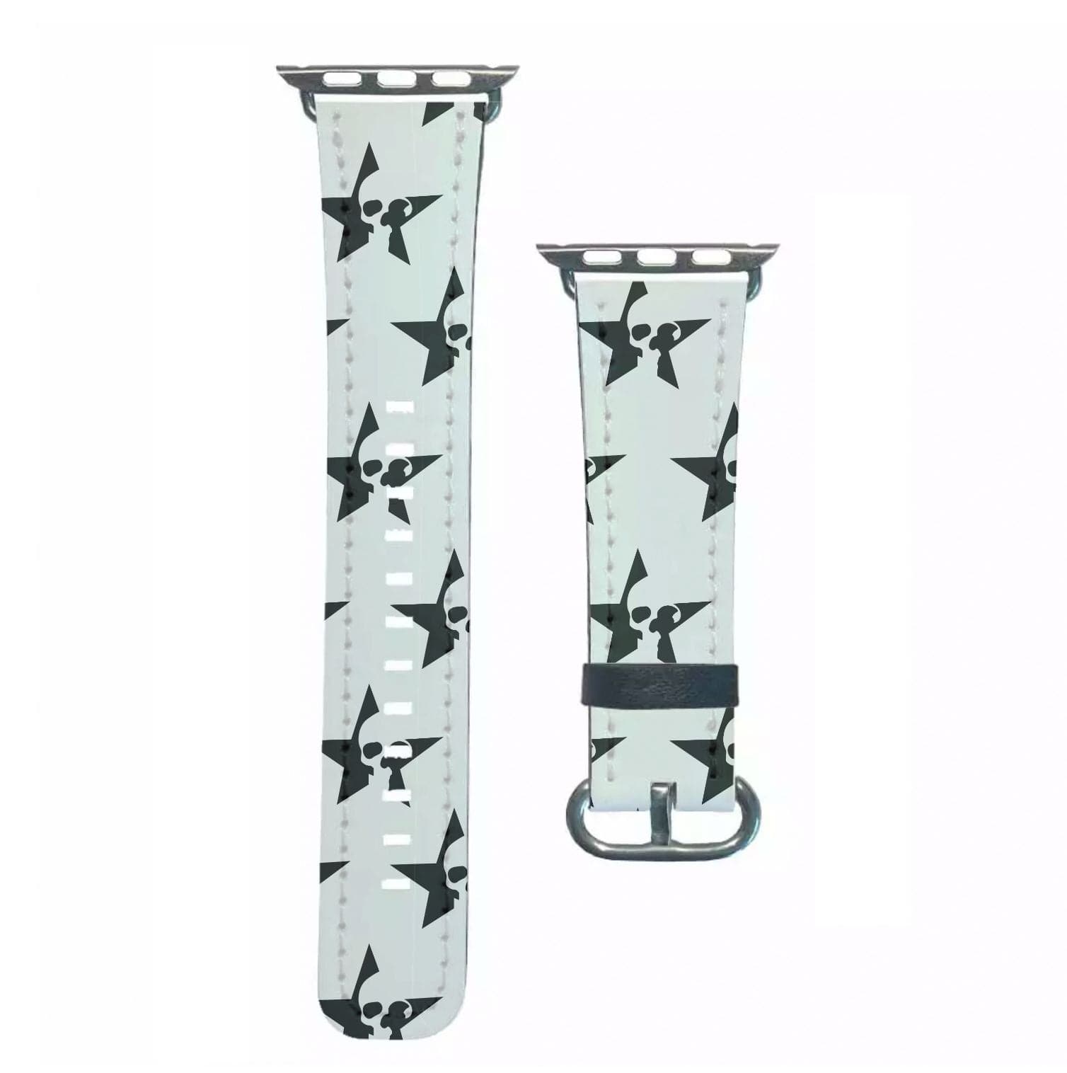 Skulls And Stars - Skate Aesthetic  Apple Watch Strap