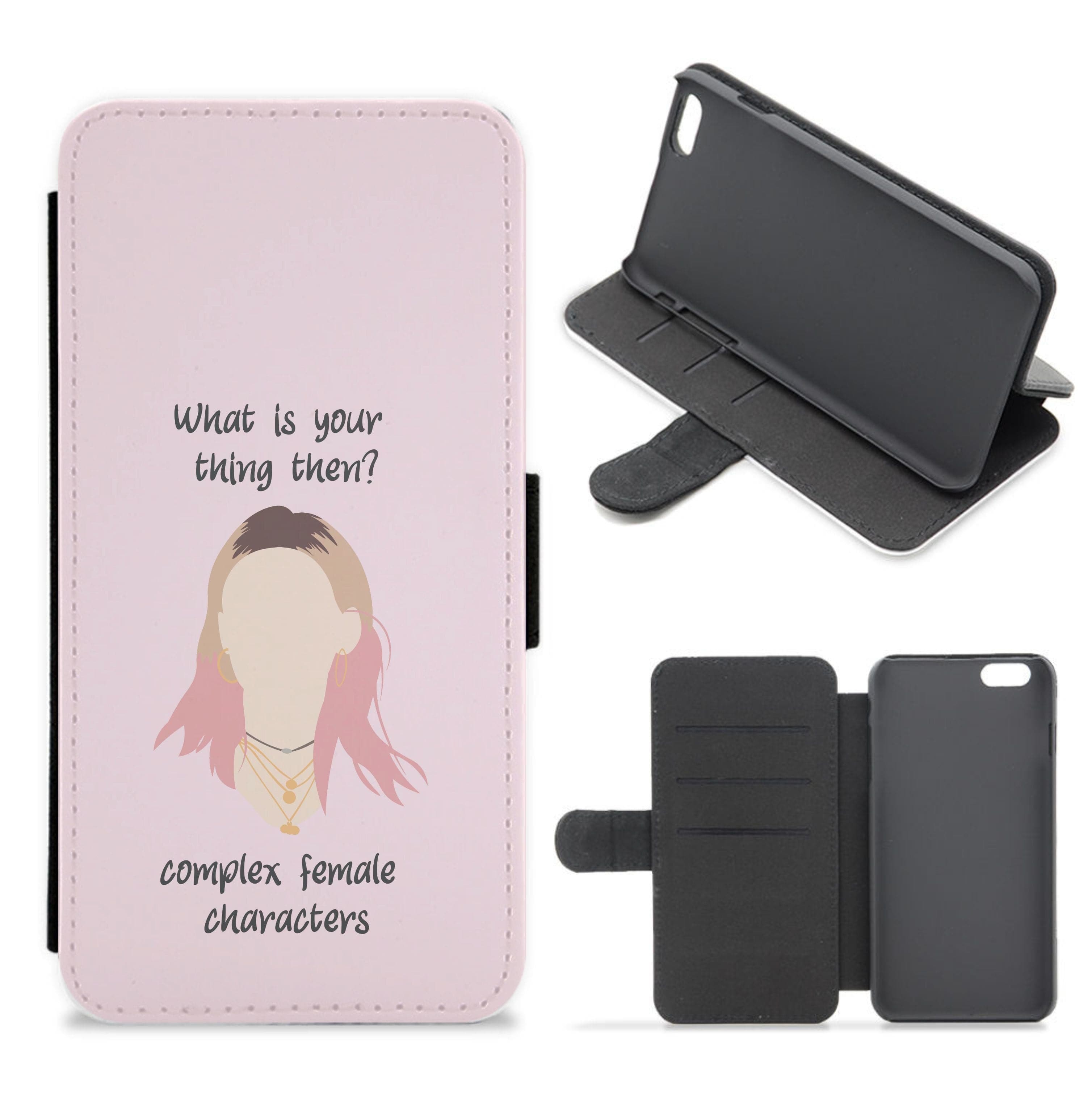 Complex Female Characters - Sex Education Flip / Wallet Phone Case