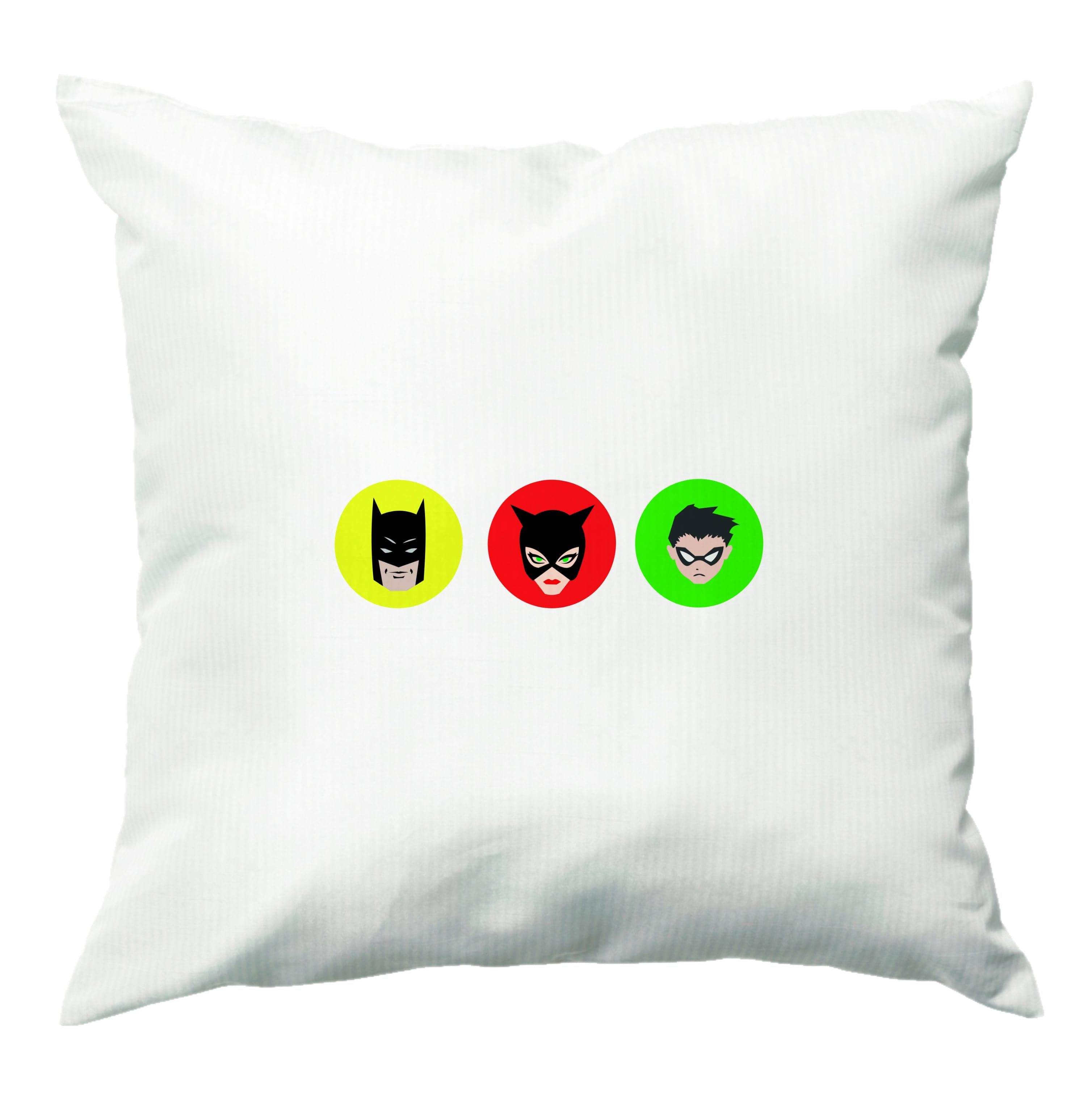 Bat Superhero, Cat Superhero & Superhero Sidekick Cushion