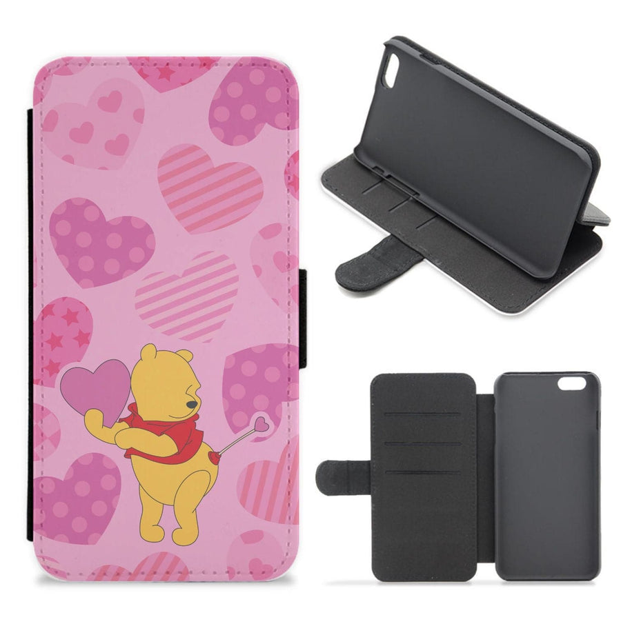 Cupid Pooh - Disney Valentine's Flip / Wallet Phone Case