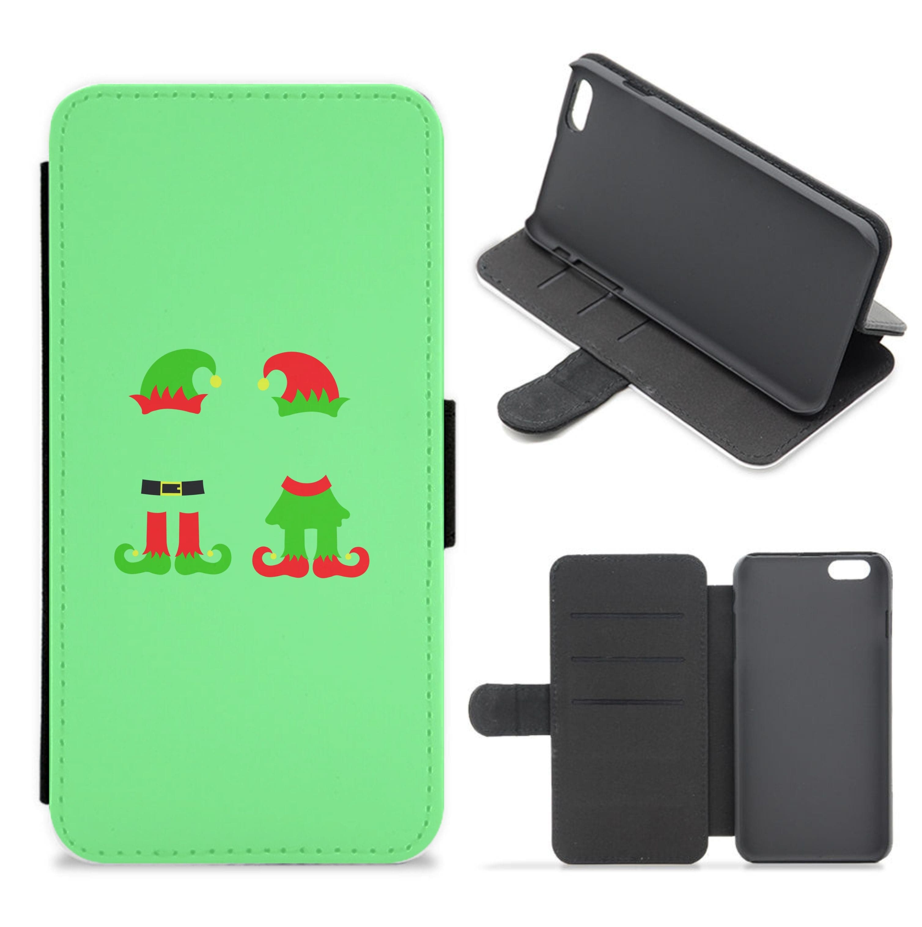 Elf Body - Christmas Flip / Wallet Phone Case