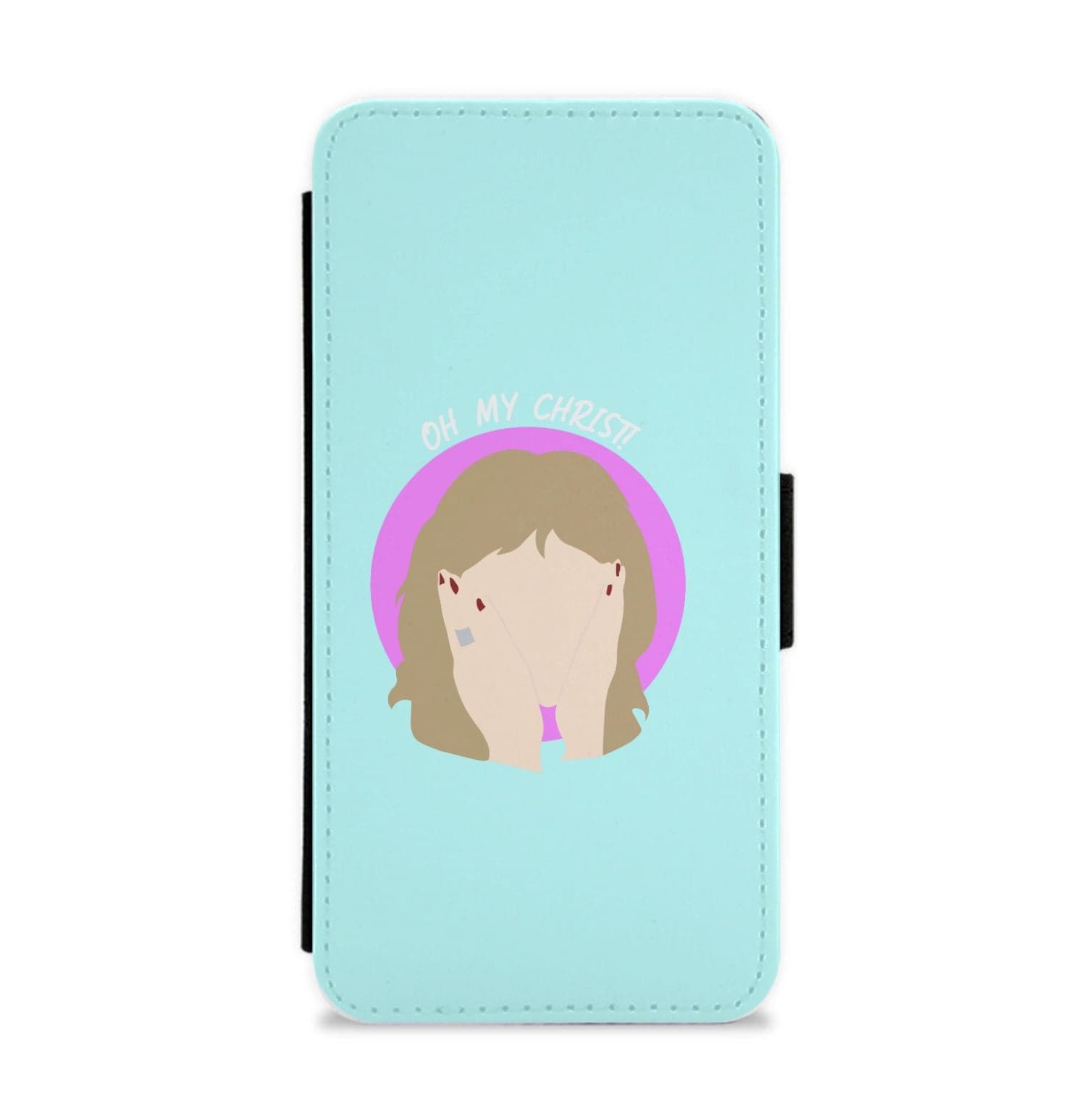 Oh My Christ! Flip / Wallet Phone Case