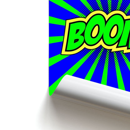 Boom - Pop Art Poster