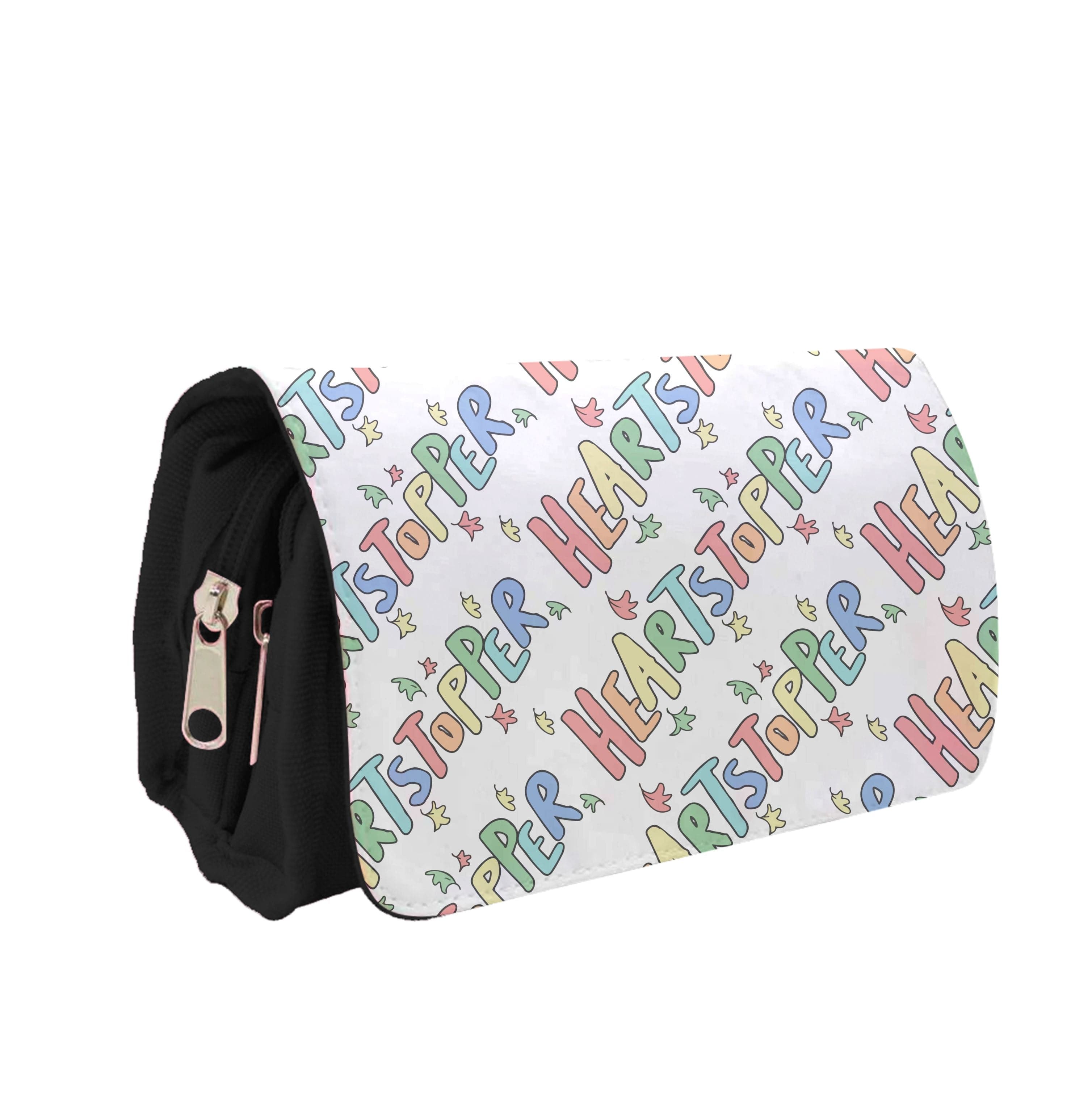 Heart Pattern Pencil Case