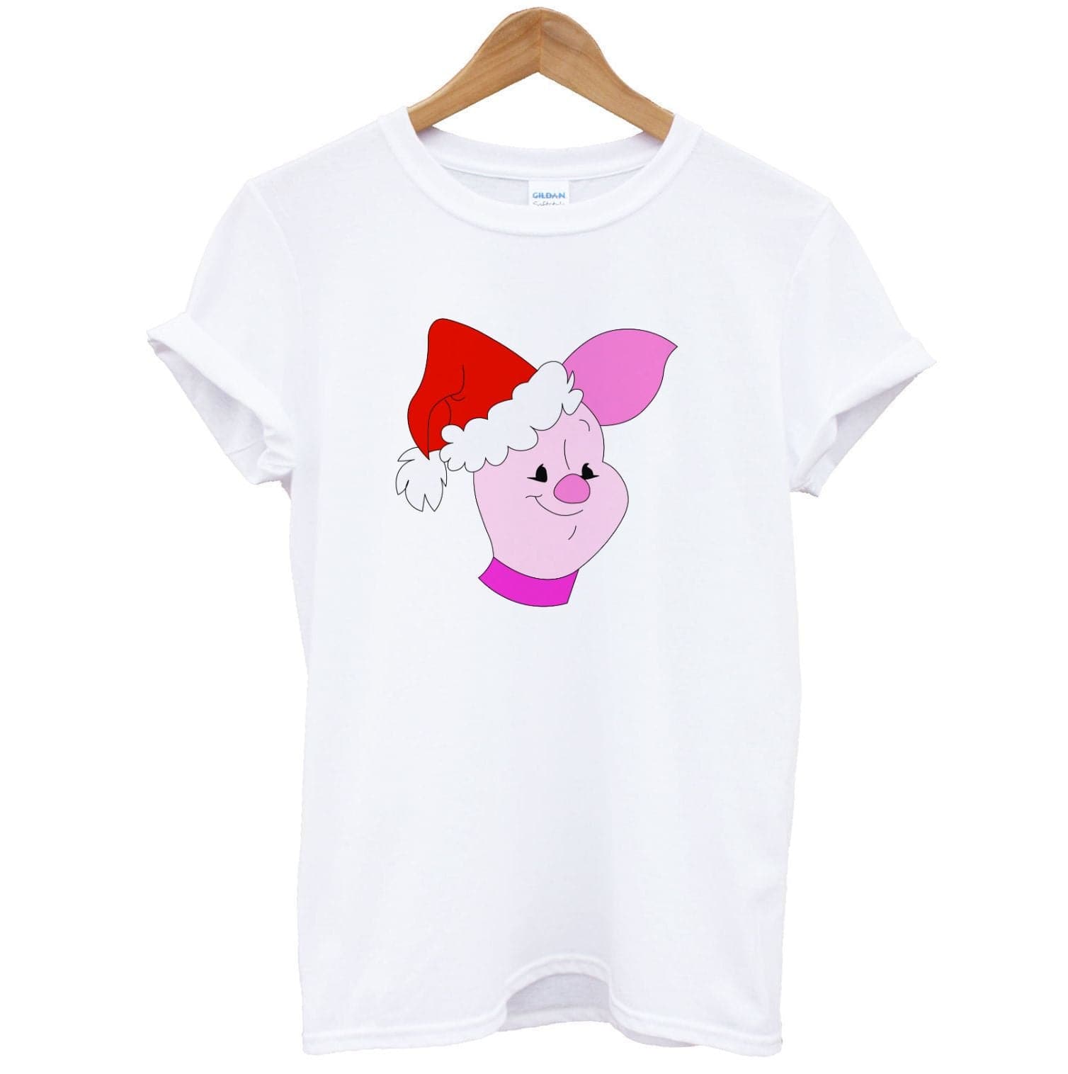 Pig Pattern Christmas T-Shirt