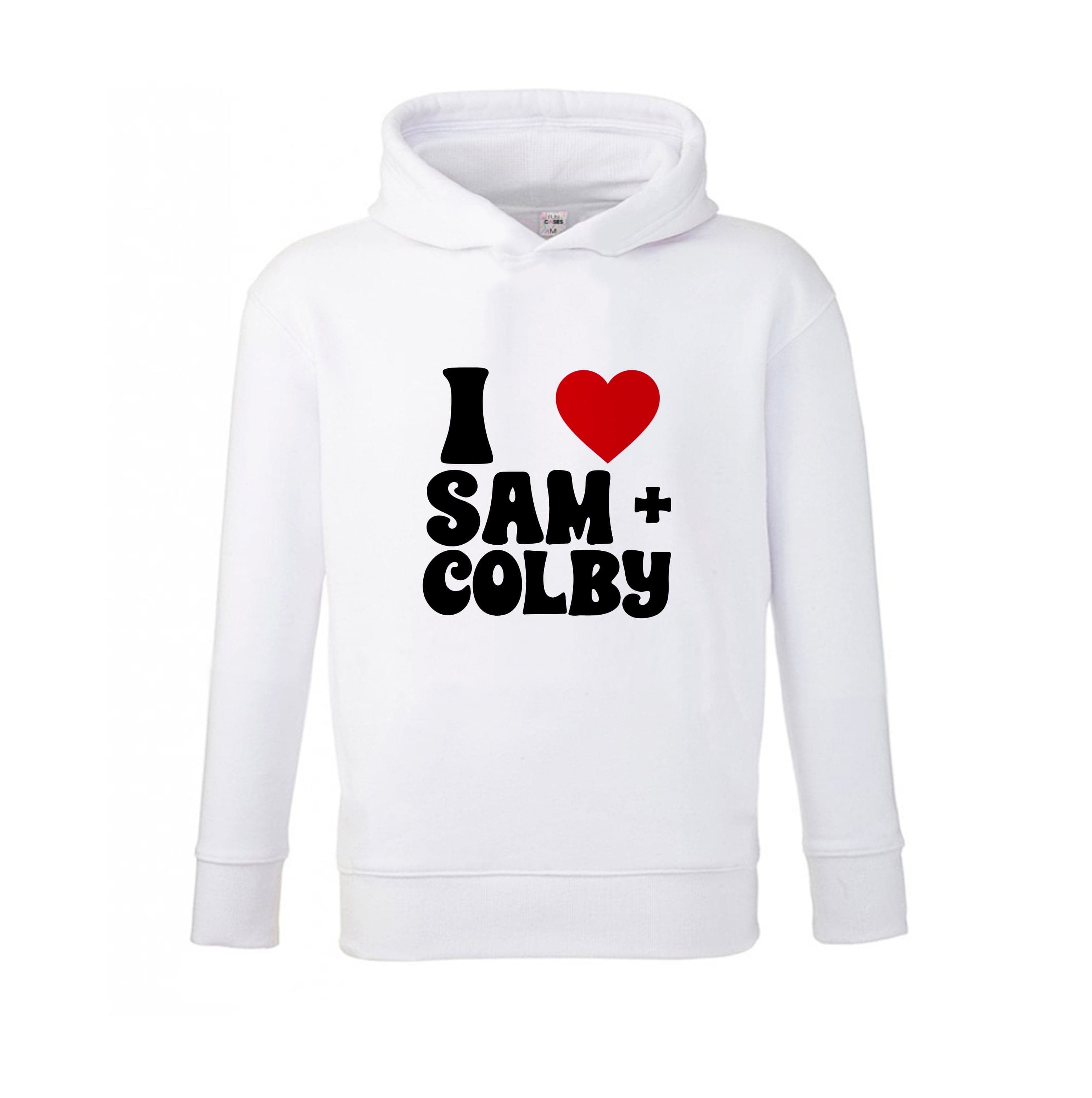 I Love S & C Kids Hoodie