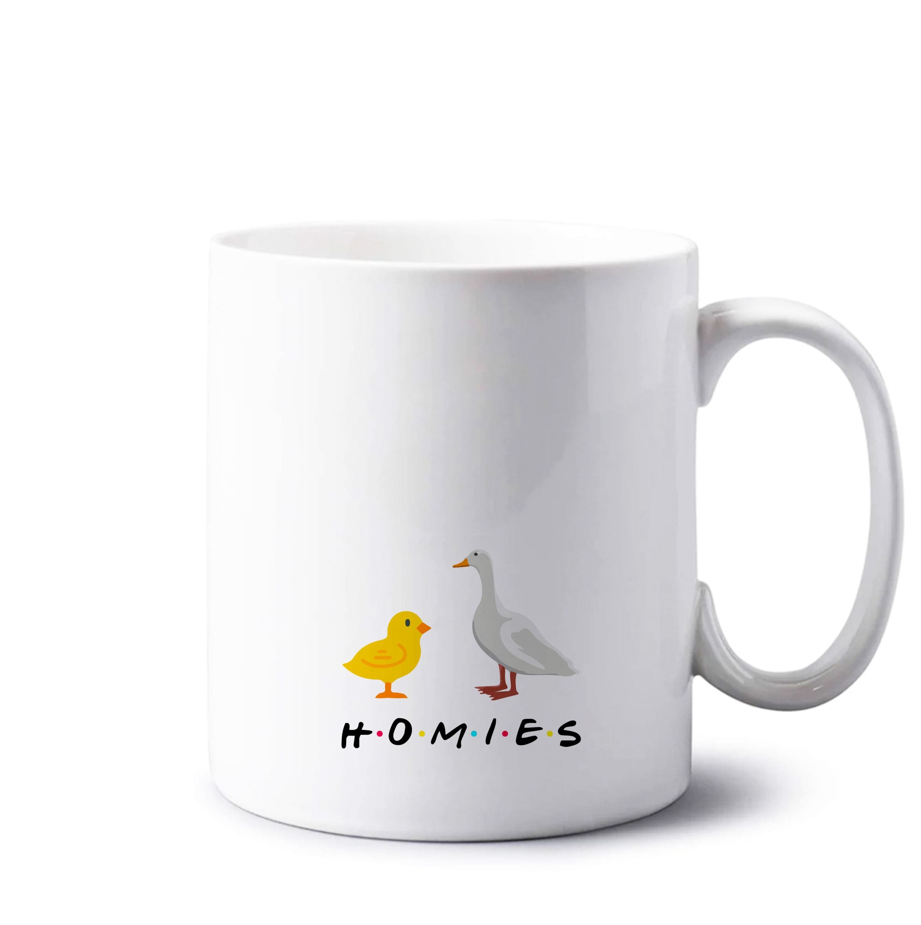 Homies Chick And Duck Mug