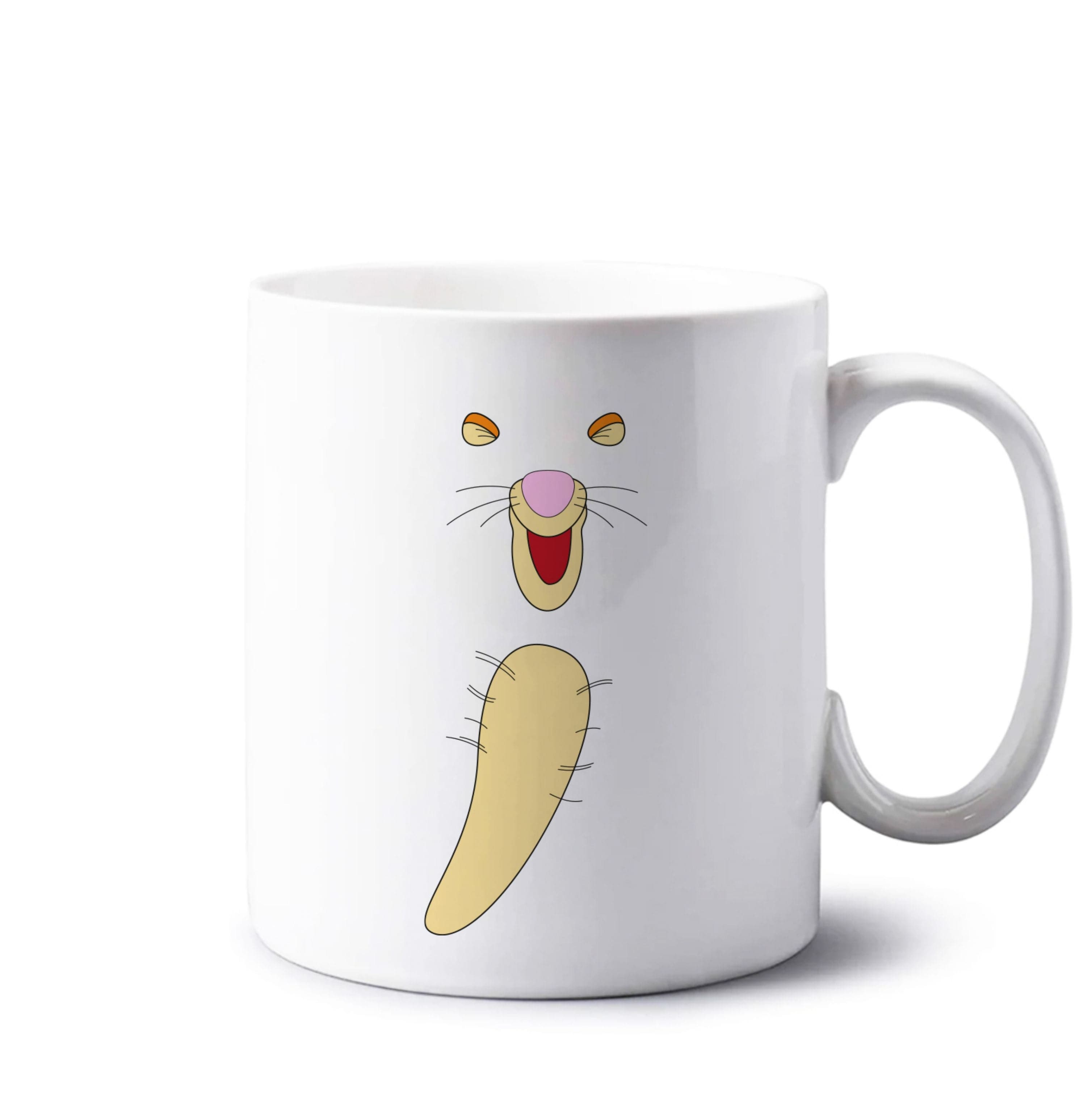 Faceless Bouncing Tiger Mug