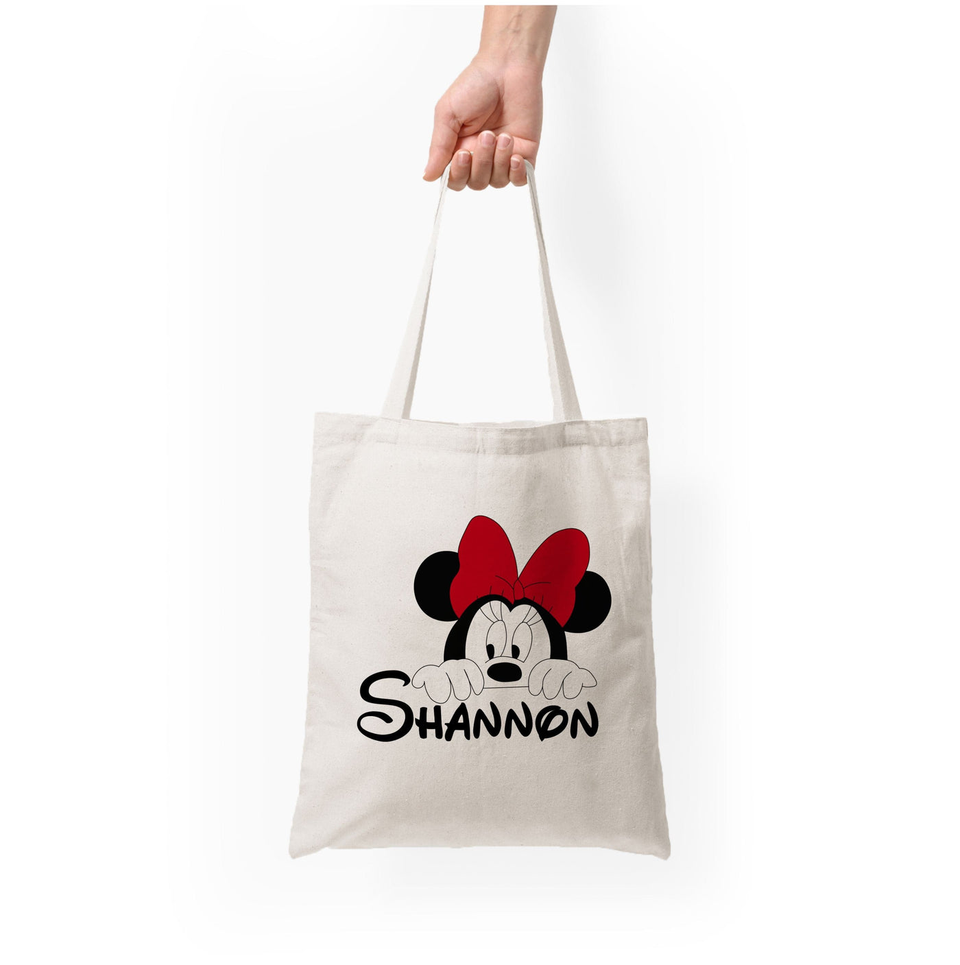 Minnie Mouse - Personalised Disney  Tote Bag