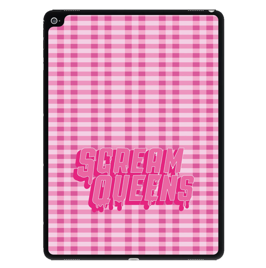 Plaid - Scream Queens iPad Case