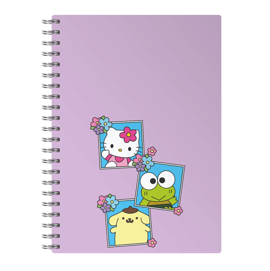 Pompompurin, Hello Kitty And Keroppi - Hello Kitty Notebook