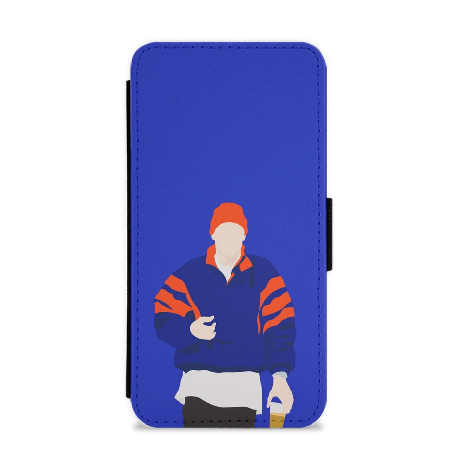 Orange Beanie - Pete Davidson Flip / Wallet Phone Case
