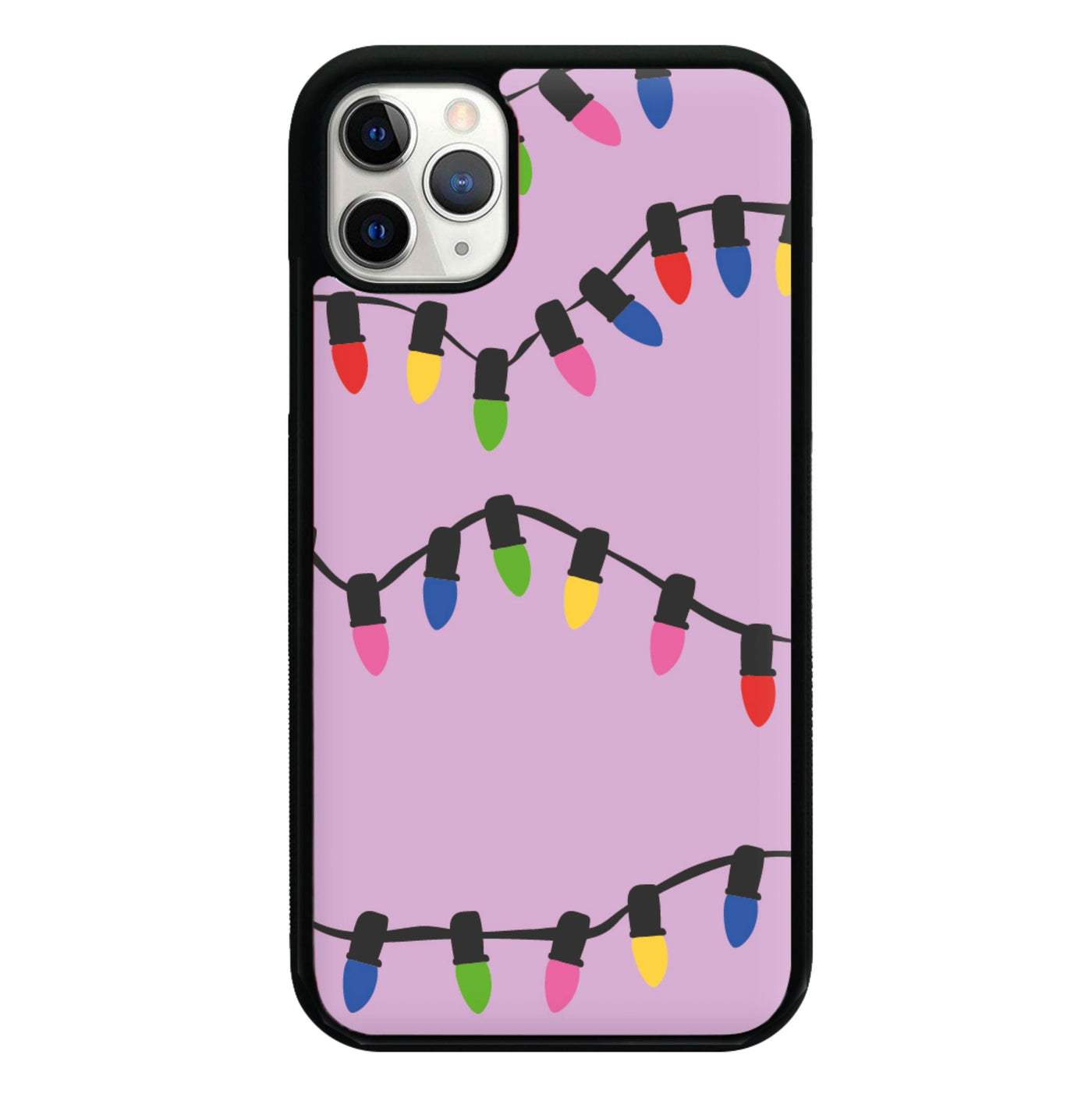 Pink Lights - Christmas Patterns Phone Case